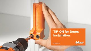 How to Install Blum TIPON for Doors [upl. by Chatav]