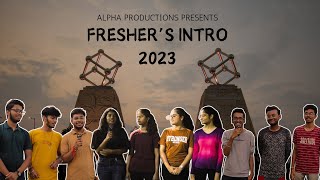 Freshers Introduction 2023  Alpha Productions  IIT ROPAR [upl. by Alisen724]