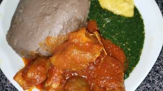 How to make Amala amp Gbegiri amp Ewedu [upl. by Lichter]