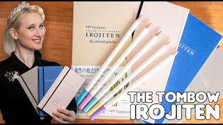 Reviewing The Tombow Irojiten Coloured Pencils  The coolest pencil ever [upl. by Fulvi76]