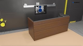 Geberit ONE Washplace  Installation [upl. by Sauls]