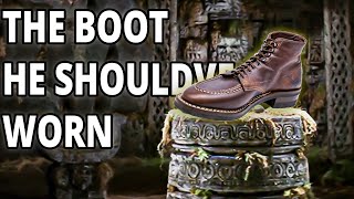 Indiana Jones Boots UPGRADED AND REBUILT Nicks Handmade Boots [upl. by Diskin644]