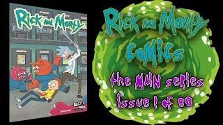 Rick and Morty Motion Comic Issue 1 quotThe Wubba Lubba Dub Dub Of Wall Streetquot part 1 [upl. by Kal]