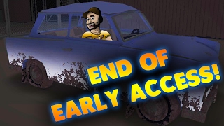 WE HIT THE ENDING END OF EARLY ACCESS  Jalopy Gameplay [upl. by Aiuqram460]