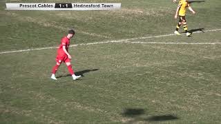 Prescot Cables v Hednesford Town Pitching In Northern Premier League [upl. by Lesli979]