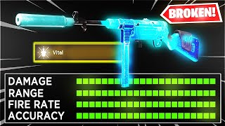 NEW SECRET VITAL MP40 CLASS SETUP LOADOUT is OVERPOWERED on WARZONE SEASON 1 Caldera MP40 [upl. by Alexina872]