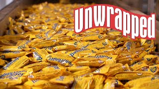 The Secret to Making Butterfingers from Unwrapped  Unwrapped  Food Network [upl. by Cott308]