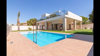 Exclusive luxury villa 500 meters from the sea in Campoamor [upl. by Eceinahs]