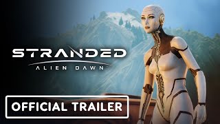 Stranded Alien Dawn  Official Robots and Guardians DLC Announcement Trailer [upl. by Hareehat796]