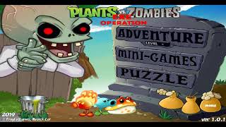 Полное Прохождение Plants Vs Zombies EXE Operation [upl. by Keverian]