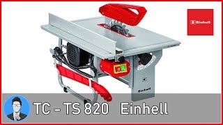 Einhell TCTS 820 Sega Circolare da Banco Assemblaggio [upl. by Nea471]