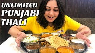 MASSIVE THALI IN PUNE  Pune Food  Vegetarian Thali [upl. by Wrennie]