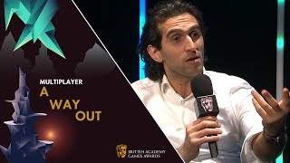 Josef Fares Knows His Next Game Will Win a BAFTA  BAFTA Games Awards 2019 [upl. by Evreh228]