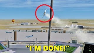 Flight Sims Most STRESSFUL Job Part 2  ATC in Flight Simulator X [upl. by Aikemal]