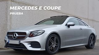 Mercedes Clase E 220d Coupe  Review prueba en español [upl. by Adnilreh]