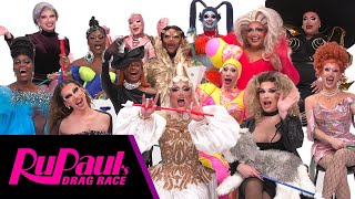 The Cast of RuPauls Drag Race Season 16 Plays Whos Who [upl. by Ronel]