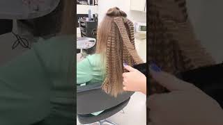 crimped Hair Tutorial ❤️‍🔥❤️‍🔥crimpehair foryou trending ytshorts viralvideo Kiran Malik [upl. by Eenwat]