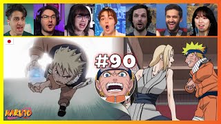 Naruto Episode 90  Rasengan  Reaction Mashup ナルト [upl. by Ainav]