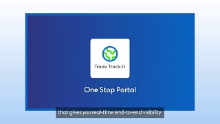 Trade TrackIt A digital tool that gives you realtime endtoend visibility [upl. by Seem370]