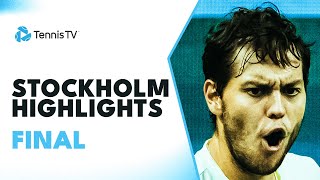 Gael Monfils vs Pavel Kotov For The Title  Stockholm 2023 Final Highlights [upl. by Andrews]