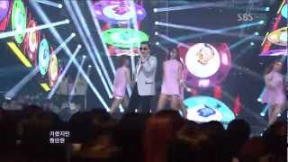 PSY0902SBS InkigayoGANGNAM STYLE 강남스타일 [upl. by Spiro]