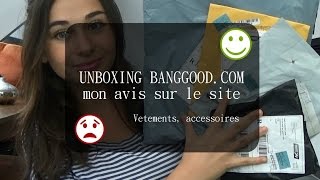 ► UNBOXING  Mon avis sur le site banggood [upl. by Nim]