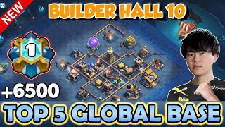 AFTER UPDATE BH10 TOP 5 GLOBAL BASE WITH LINK  BH10 6400 TROPHY  BH10 BASE LAYOUT 2024 [upl. by Enyedy]