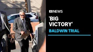 Alec Baldwin gains big victory in trial over deadly shooting on set of Rust  ABC News [upl. by Orlov]