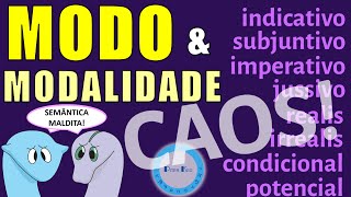 Modo gramatical o lado mais polêmico do verbo [upl. by Crawley]