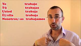 Estudia español PROFESIÓN  TRABAJO Preguntas y respuestas Lección 4 [upl. by Zabrine]