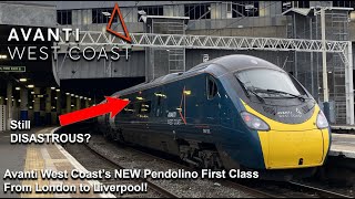 I Tried Avanti West Coasts NEW First Class From London to Liverpool  Have They Improved [upl. by Lyrac171]