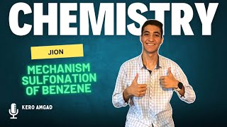 Mechanism sulfonation of Benzene [upl. by Ahsitil]