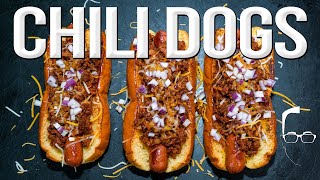 THE BEST CHILI DOG I’VE EVER MADE  SAM THE COOKING GUY 4K [upl. by Elvie]