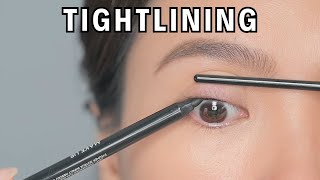 TIGHTLINING for Beginners  Tips for NO TRANSFER and Best EYELINERs for Tightlining [upl. by Agosto]