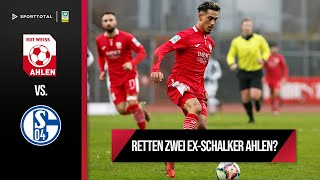 Schalke ohne Profis gegen Ahlen  Rot Weiss Ahlen  FC Schalke 04 U23  Regionalliga West [upl. by Reece]