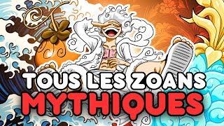 LES 9 ZOAN MYTHIQUES DE ONE PIECE EXPLIQUÉS [upl. by Theodoric]