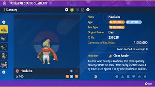 Hawlucha  Solo  7 Star Serperior Raid  Pokemon ScarletViolet [upl. by Lyndsay816]