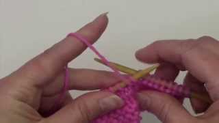 Learn to Knit Continental Style  Tutorial  Knitting Blooms [upl. by Randa]