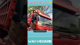 TETAP MENYAPA AYAHNYA WALUPUN HANYA SUPIR TRUK [upl. by Leonor]