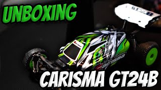 UNBOXING CARISMA GT24B 124 BUGGY RC [upl. by Eillime]