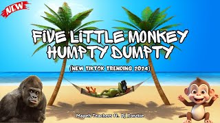 Five Little Monkey Humpty Dumpty  Dj Ronzkie Remix  New Tiktok 2024 trending tiktok [upl. by Normi239]