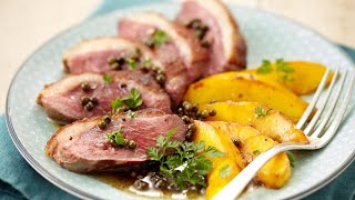 Recette  Canard à la mangue [upl. by Lemhaj]