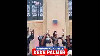 Keke Palmer Performing at Pride [upl. by Suelo]