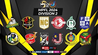 Live MPFL24 Kedah vs Kelantan FA  DIVISION 2 DAY 6 [upl. by Ynatsyd589]