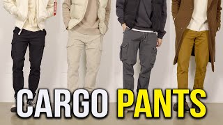 My 7 Favorite Cargo Pants amp How to Style Them  Men’s Outfit Inspiration [upl. by Ainatnas]