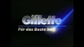 Gillette Sensor Werbung 1990 [upl. by Akcinahs912]