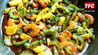 তিতা করলার দিয়ে কাঁঠালের বিচি রেসিপি Shrimp jackfruit seed Karola Recipe [upl. by Fawne]