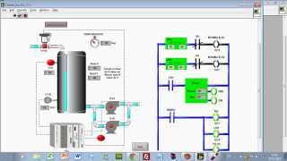 SIMULACIÓN DE PROCESOS INDUSTRIALES LABORATORIO VIRTUAL DE CONTROL CON LABVIEW [upl. by Yevrah510]