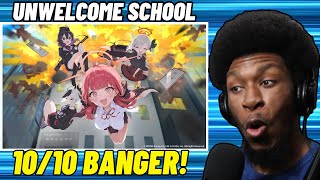 🔥 Blue Archive  Unwelcome School OST 7 REACTION  ブルーアーカイブ [upl. by Anahsahs202]