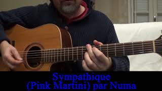 Sympathique  Je ne veux pas travailler Pink Martini cover guitar cover Guillaume Apollinaire 1997 [upl. by Gabi224]